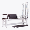 Aluminum Physio Reformer: Tower and box included, versatility and multi-functionality (Upholstery colors available)